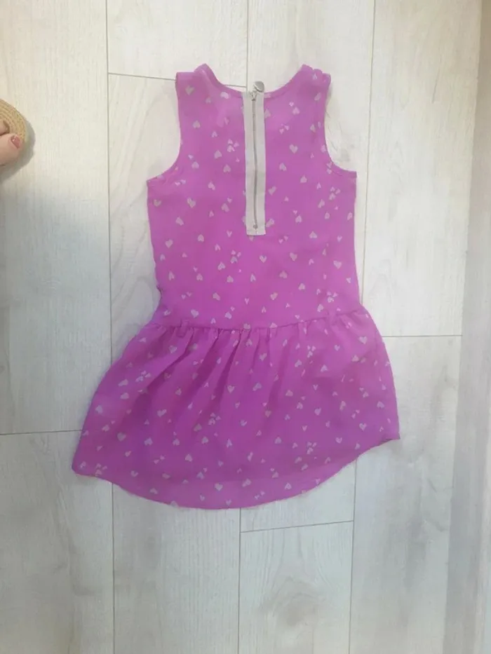 Robe violette coeurs - photo numéro 4