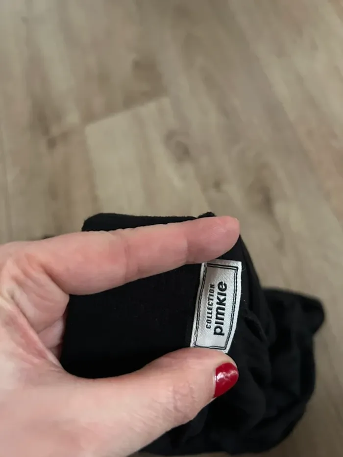 Pimkie, jupe noire taille haute femme, taille M/38 - photo numéro 2