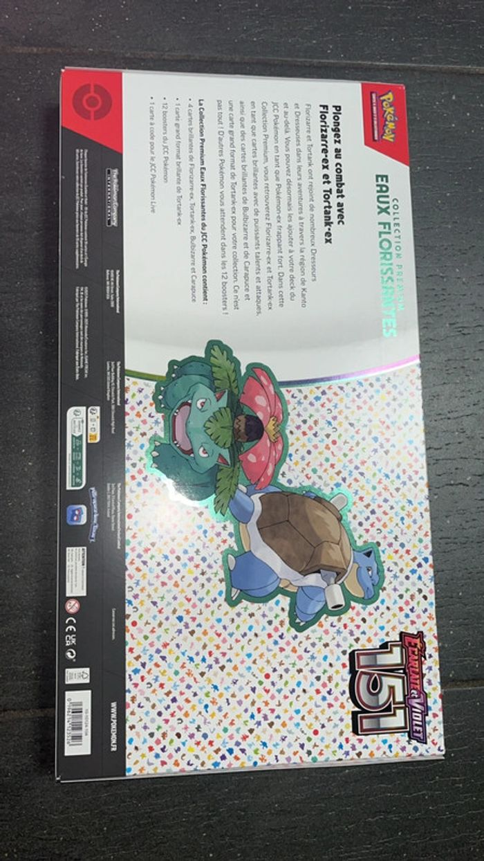 [NEUF] Coffret Pokémon Tortank 151 eaux florissantes EV3.5 FR - photo numéro 4