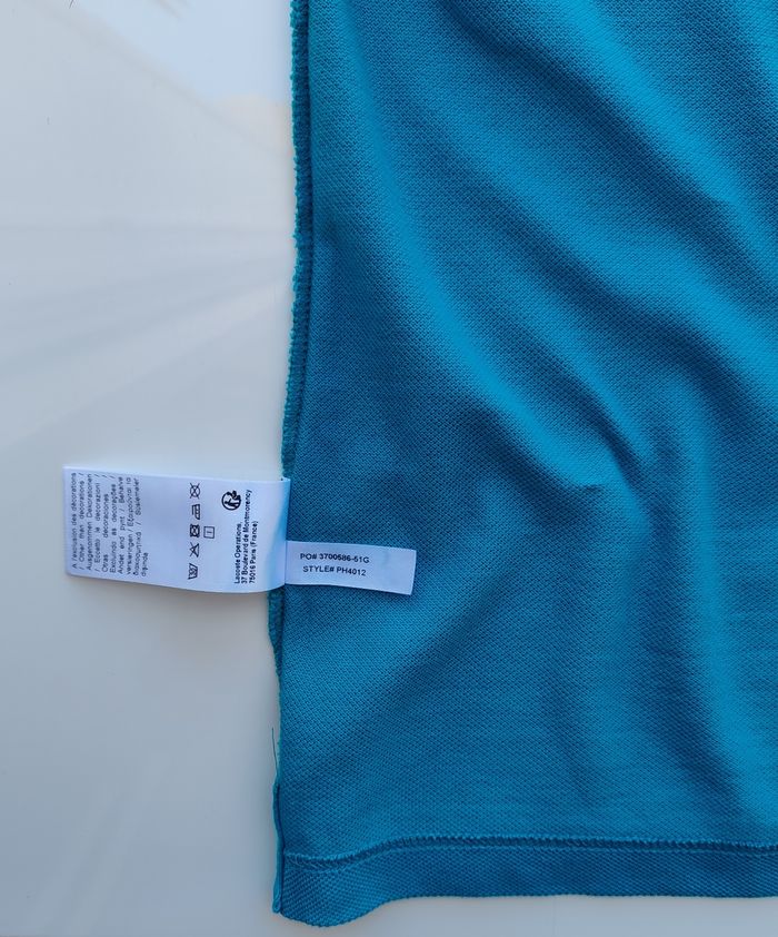 Polo Lacoste original L12.12 slim fit taille S - photo numéro 5