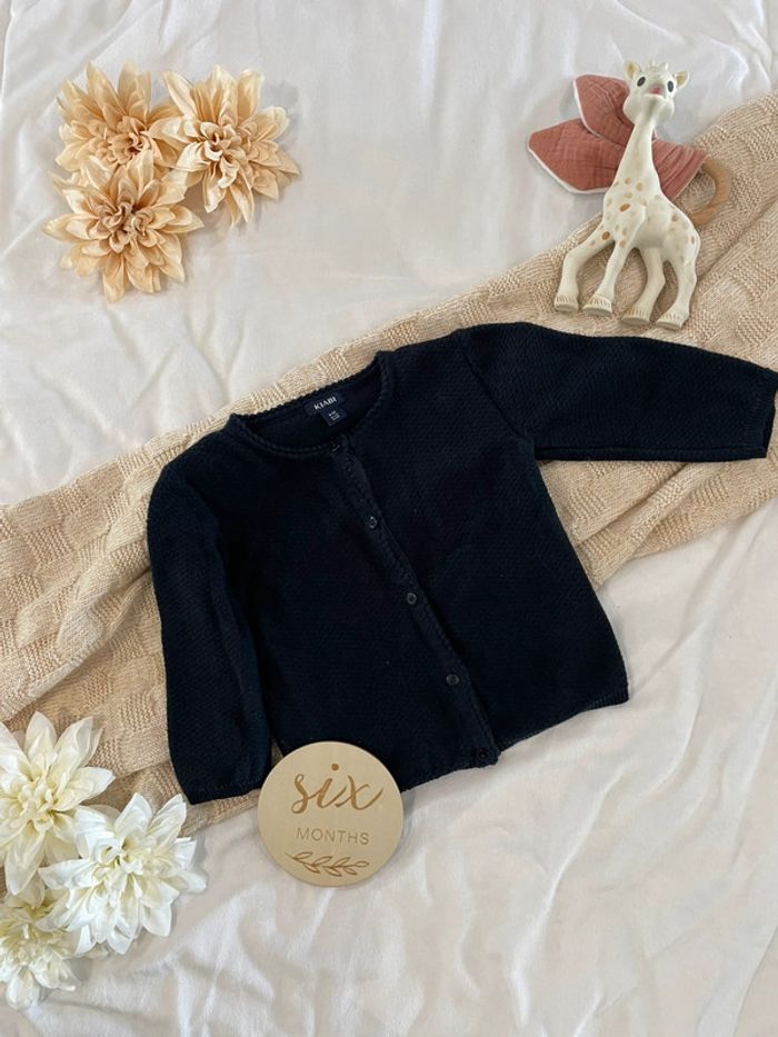 Gilet bébé fille 6 mois