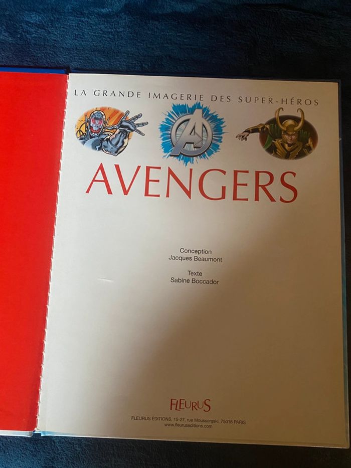 Livre Avengers - photo numéro 3