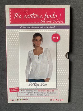 Ma couture facile avec Made un me couture Le top Lou