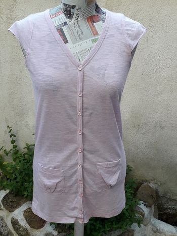 Tee-shirt gilet tout léger