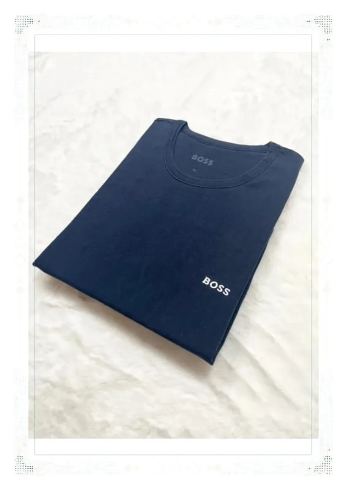 T-shirt Hugo Boss bleu marine - Taille M - Homme
