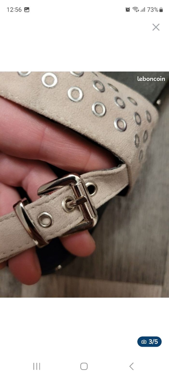 Paire de sandales beige Clarosa-Pointure 37 - photo numéro 3