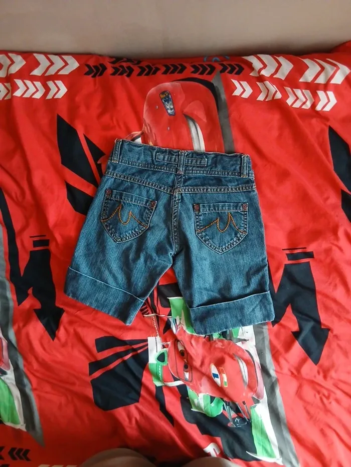Short en jean Mexx taille 10 ans - photo numéro 2