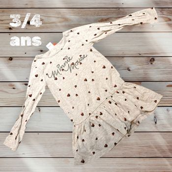 Robe Minnie 3/4 ans 🐭 Disney