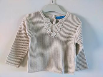Pull écru