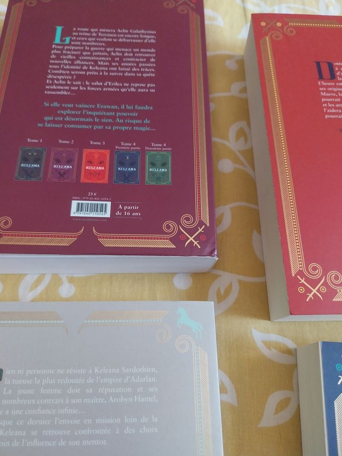 6 Romans Keleana tomes 0.5 à 5- Sarah J. Maas La Martinière - photo numéro 7