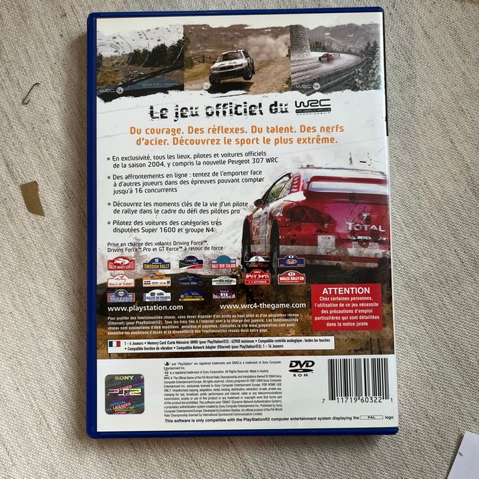 Jeu PlayStation 2 fia world rally - photo numéro 2