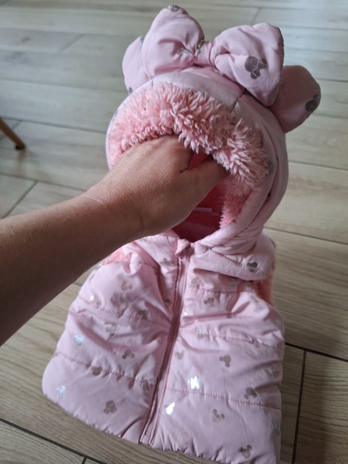 Doudoune sans manches 6 mois fille - photo numéro 2