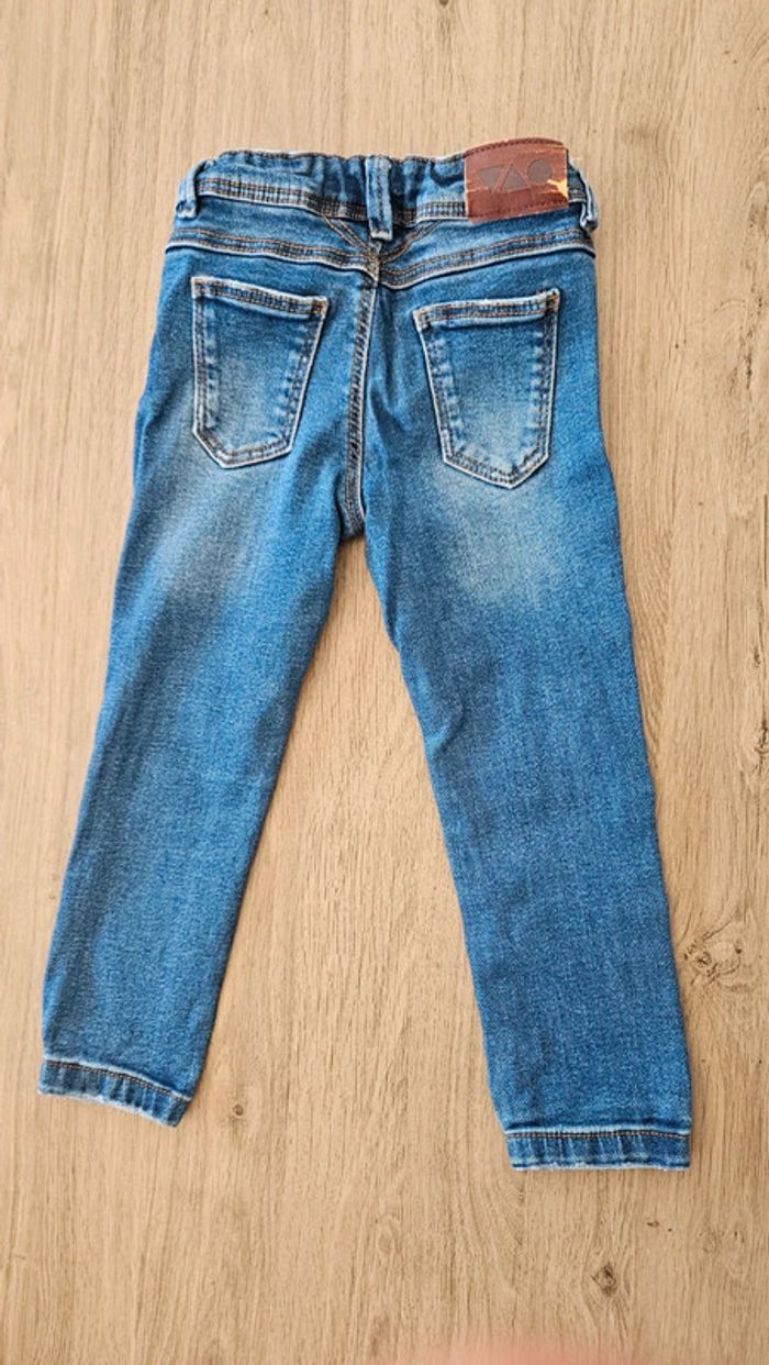 Jeans skinny garçon taille 3 ans, modèle Louis, Tape-à-l'oeil - photo numéro 3