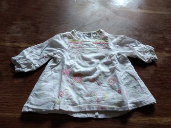 Tunique bébé fille 1 mois