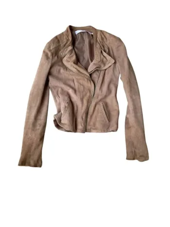 Blouson en daim beige Kaos taille 40
