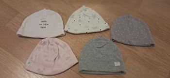 Bonnets naissance 1 mois