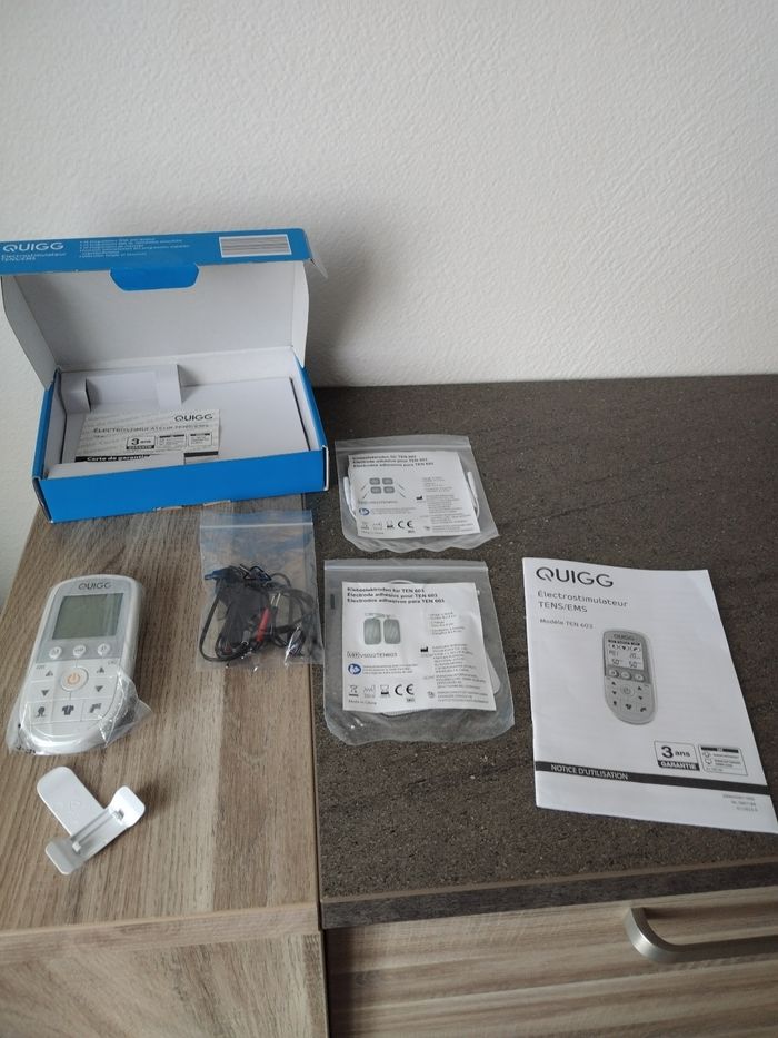 Electrostimulateur TENS/EMS QUIGG NEUF - photo numéro 2