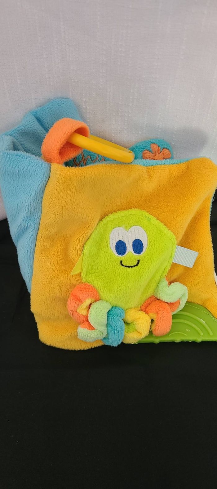 Livre peluche d'éveil de la mer - photo numéro 2