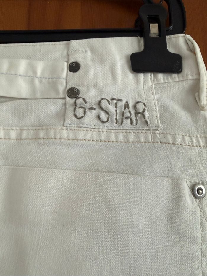 Jeans G-star Taille 42 Blanc - photo numéro 3