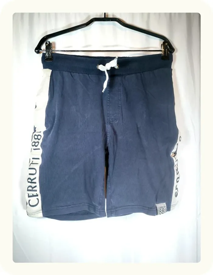 Short tissu coton homme Cerruti 1881 Taille M 38