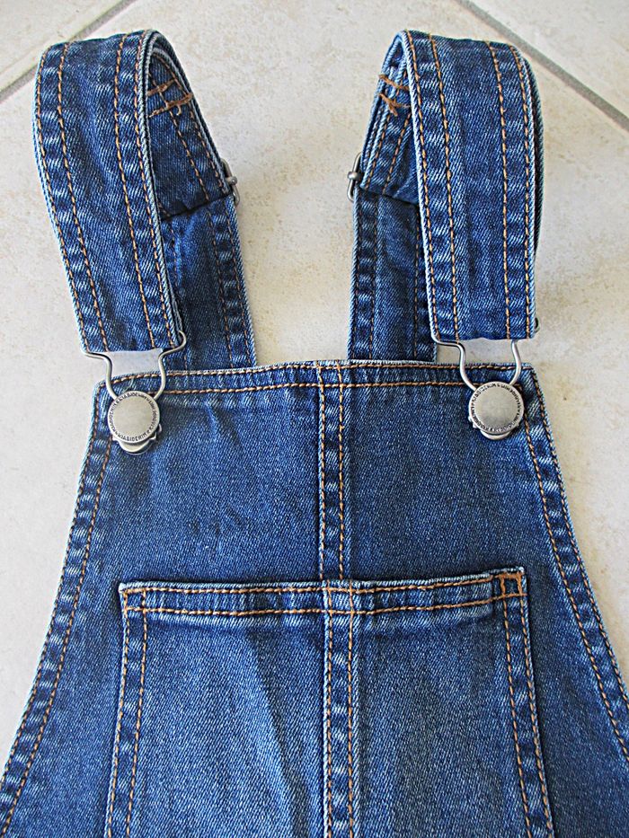 Salopette-short en jean fille Kiabi - 10 ans - photo numéro 2