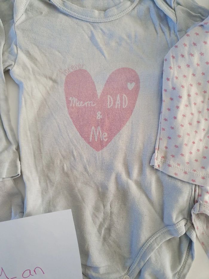 Bodys kiabi, 12 mois / 1 an - photo numéro 3