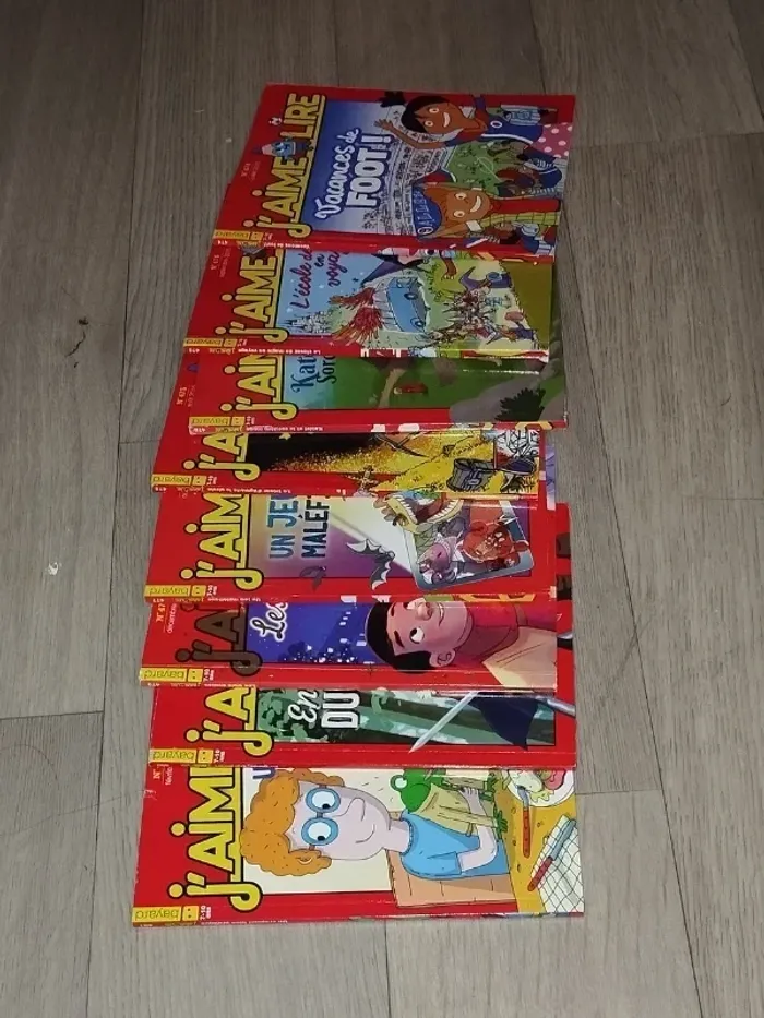 Lot de 8 magazines J’aime lire année 2016-17 L042 - photo numéro 2
