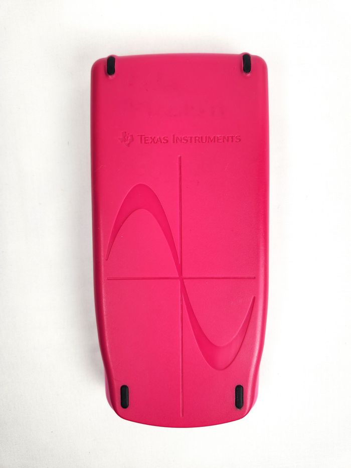 Calculatrice graphique Texas Instruments TI-83 Plus - Édition rose - photo numéro 10