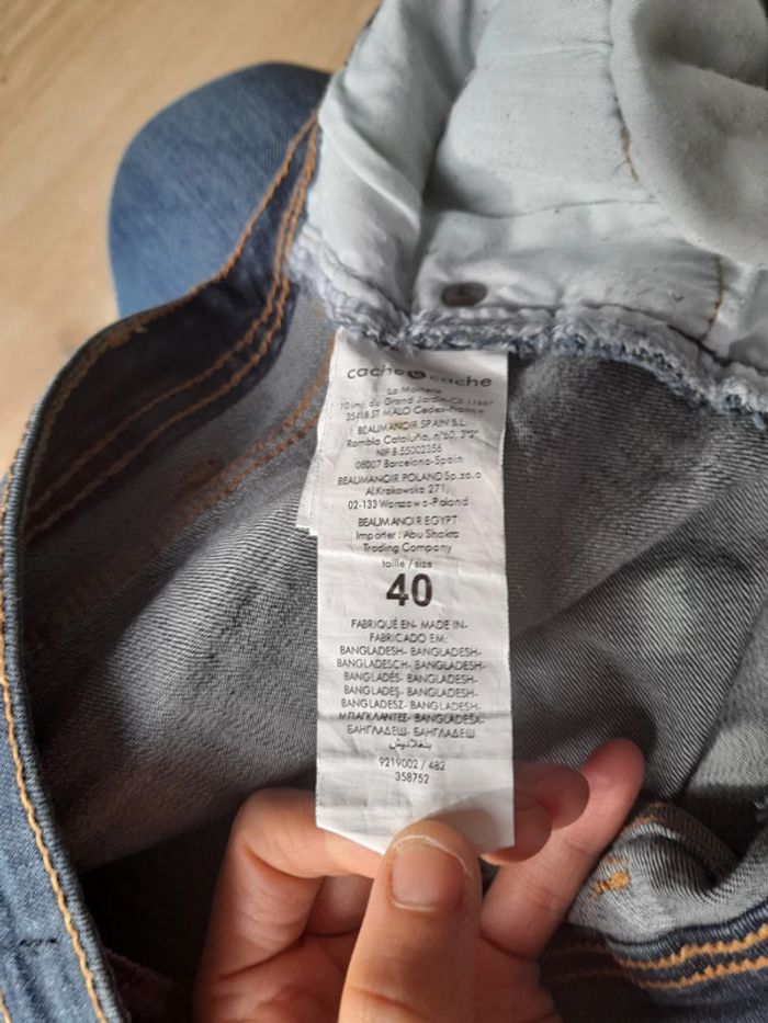 Jupe en jeans - photo numéro 4
