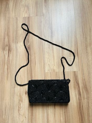 Sac de soirée perlé noir Style Vintage / Art Déco Boutique Indépendante 