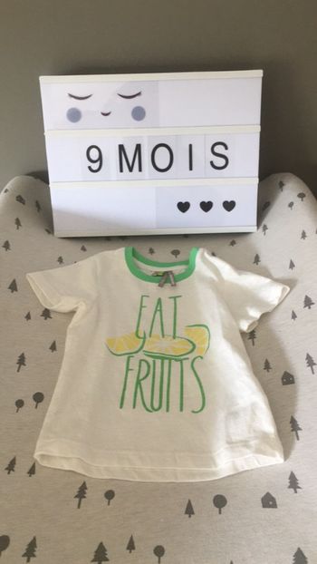 T shirt 9 mois