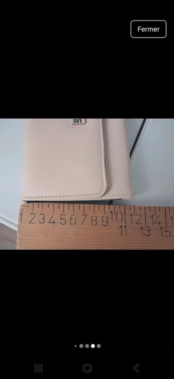 Les tropeziennes portefeuille neuf beige marine - photo numéro 12