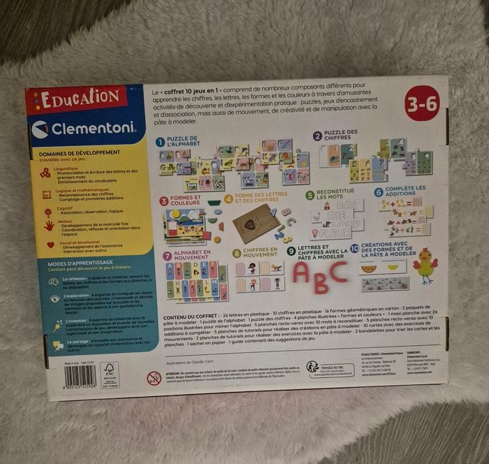 10 jeux en 1 Clementoni - photo numéro 2