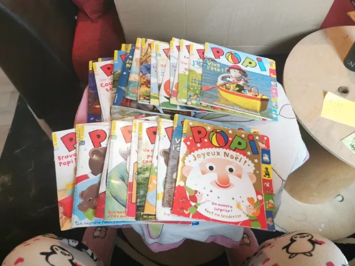 Lot de livres Popi