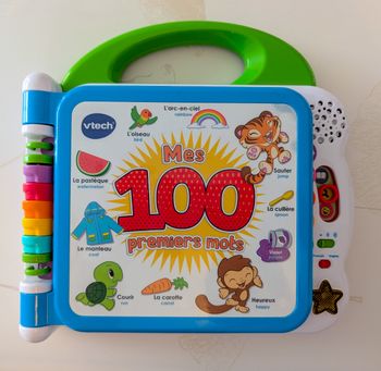 Livre imagier interactif bilingue vtech