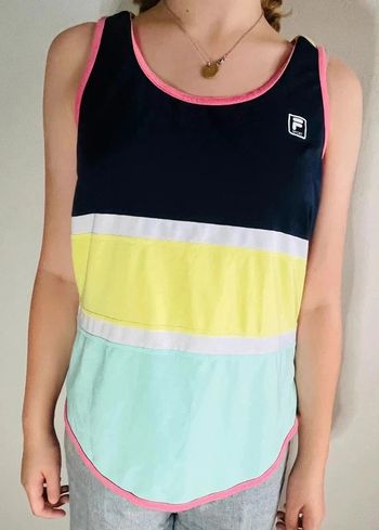 Débardeur FILA taille M #EmmaLilleM38 vintage