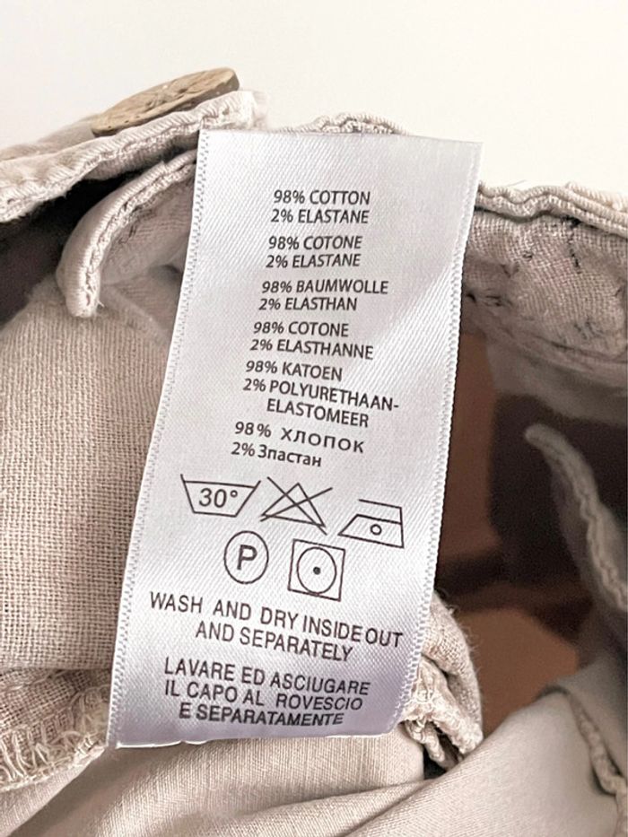 Pantalon chino beige SP1 top qualité bon état - photo numéro 12