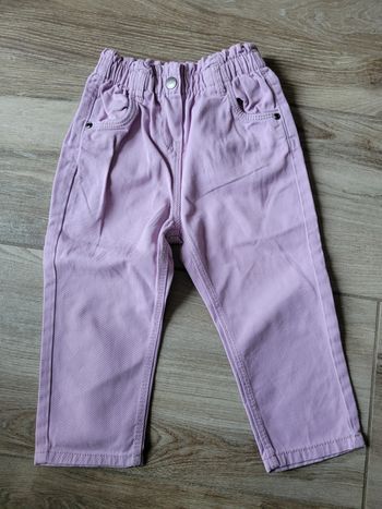 Pantalon coupe Mom taille 24 mois