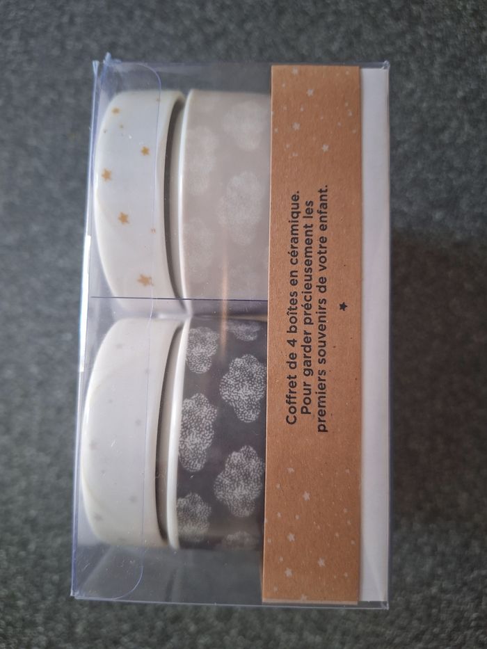 Coffret 4 minis boites en céramique ⁃
Ostaria - photo numéro 4