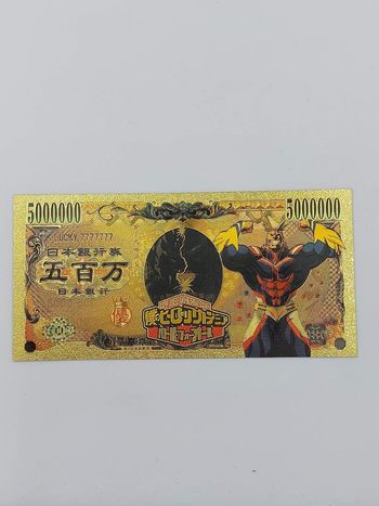 Billet de collection : My hero academia J0738