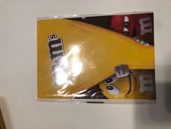 Cahier, M&M's