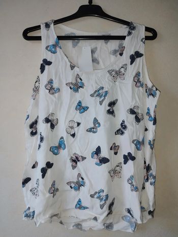 Débardeur imprimé 🦋 fluide