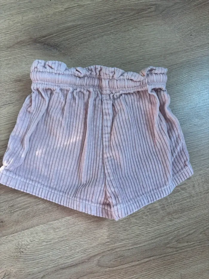 Short velours rose Kiabi - photo numéro 3