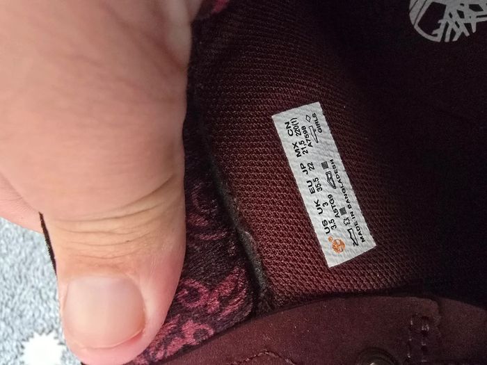 Bottines Timberland bordeaux femme – taille 35,5 (comme neuves) - photo numéro 6