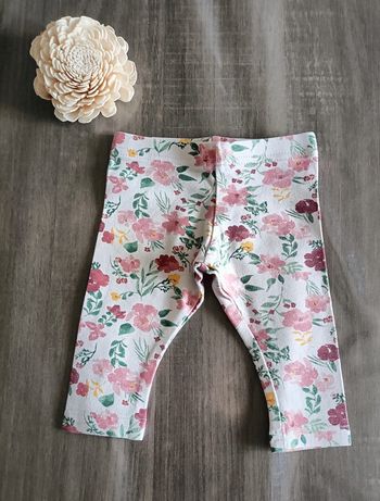 Legging à fleurs Primark 0-3 mois 62 cm