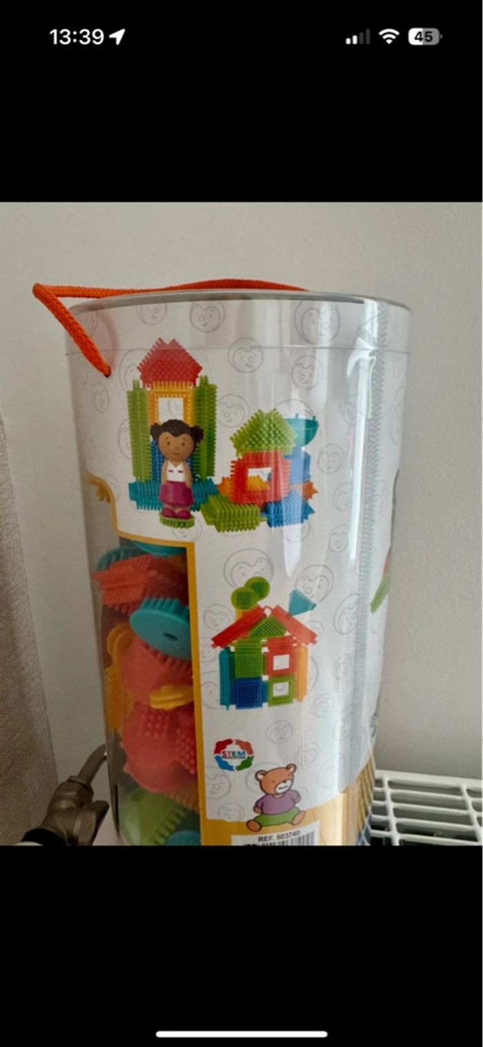 Bloko thème tchoupi 100 pièces