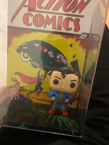 Funko POP! Couverture de bande dessinée : figurine de bande dessinée DC SUPERMA