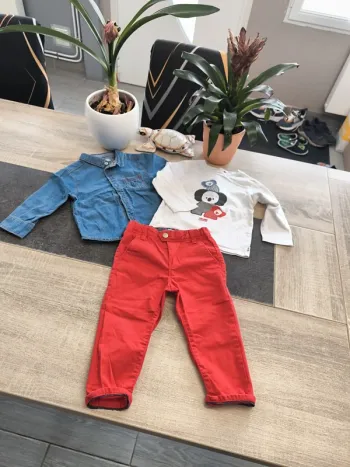 Ensemble confortable 3 pièces garçon 18 mois obaibi
