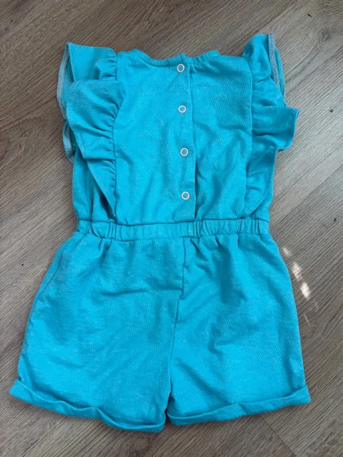 Combinaison short bleu TAO - photo numéro 3