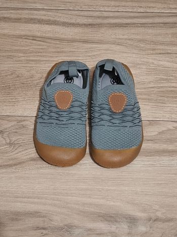 Chaussure chausson mémoire de forme enfant bébé gris